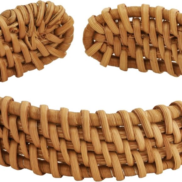 Jewelry - Rattan Bracelet Women Handcrafted Lightweight Woven Adjustable Bohemian Jewelry